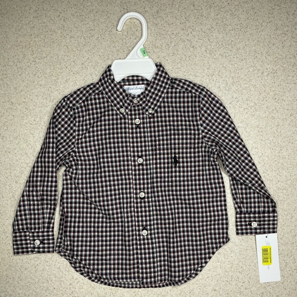 Ralph Lauren Other - NWT Ralph Lauren Button Down Shirt Size 12 mo